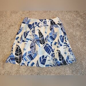 Tommy Bahama‎ LaLa Leaf Skirt SoHo Boho Floral Tropical Retro Size XS